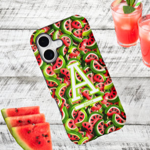 Gummy Watermelon Candy Monogram