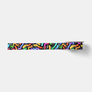 Gummy Worms Tossed, a sweet Halloween party gift Satin Ribbon
