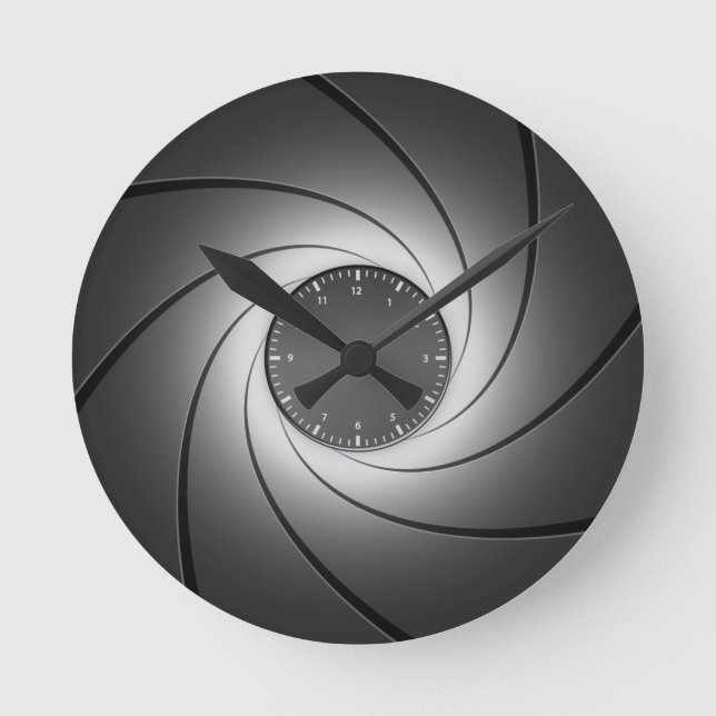 Gun Barrel  Wall Clock (Front)