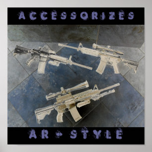 gun collection 097, A  C  C  E  S  S  O  R  I  ... Poster