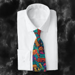 Gun Colourful Shooting Shooter Pattern Tie<br><div class="desc">This design may be personalized in the area provided by changing the photo and/or text. Or it can be customized by choosing the click to customize further option and delete or change the colour of the background, add text, change the text colour or style, or delete the text for an...</div>