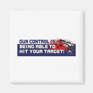Gun-Control - Customized Magnet