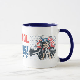 Gun Control Means Using Both Hands Pro Gun Gear Mug