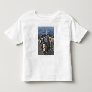 Gun Crew in Victory Formation - US Navy Toddler T-shirt