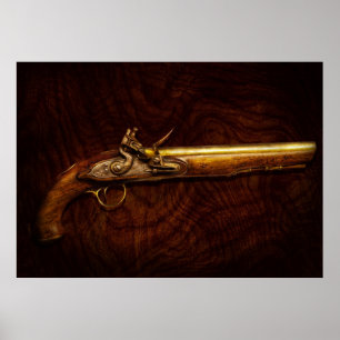 Gun - Flintlock Pistol Poster