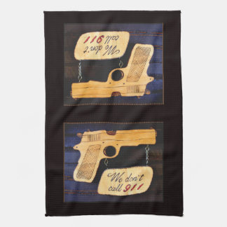 Gun Kitchen Towel