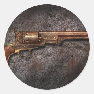 Gun - Model 1851 - 36 Calibre Revolver Classic Round Sticker
