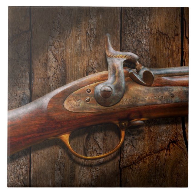 Gun - Musket - London Armoury Tile (Front)