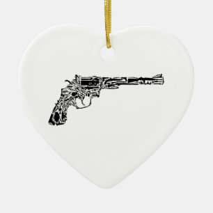 Gun of Guns Ceramic Ornament
