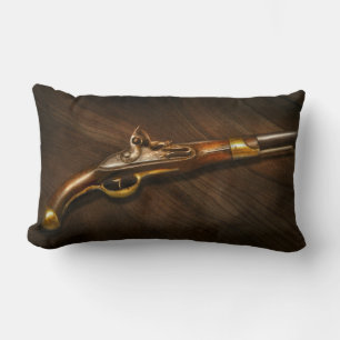 Gun - Pistols at dawn Lumbar Pillow