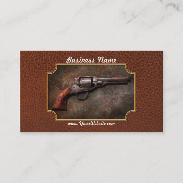 Gun - Police - Dance for me Business Card (Front)