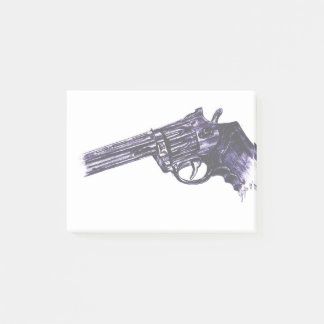 gun post-it notes