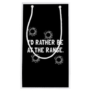 Gun Range Small Gift Bag
