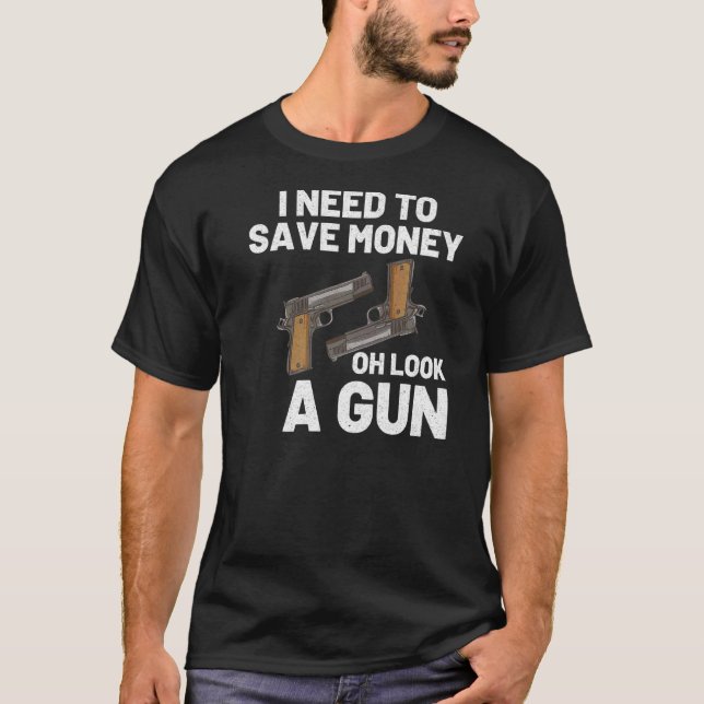Gun Rights Gun  2nd Amendment T-Shirt (Front)