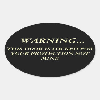 Gun Rights Oval Sticker