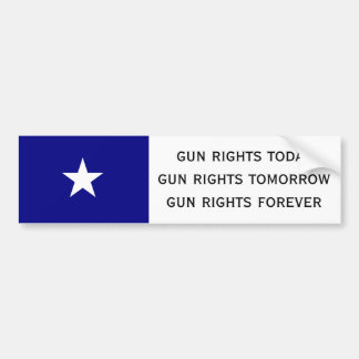 gun rights today bumper sticker