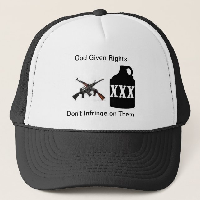 Gun rights trucker hat (Front)