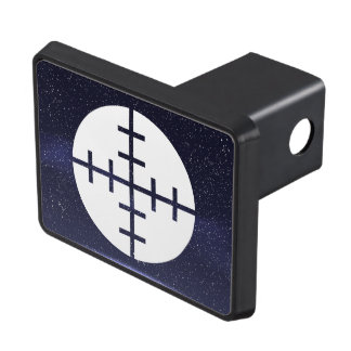 Gun Targets Pictograph Trailer Hitch Cover
