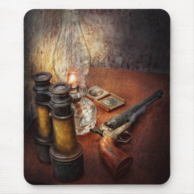 Gun - The adventures code Mouse Pad (Front)