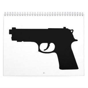 Gun weapon calendar