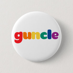 Guncle. 2 Inch Round Button