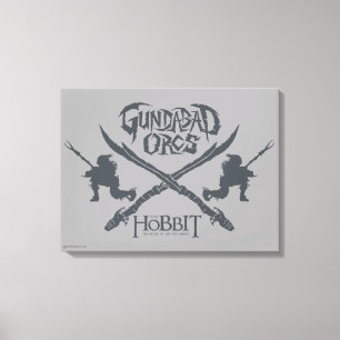 Gundabad Orcs Movie Icon Canvas Print