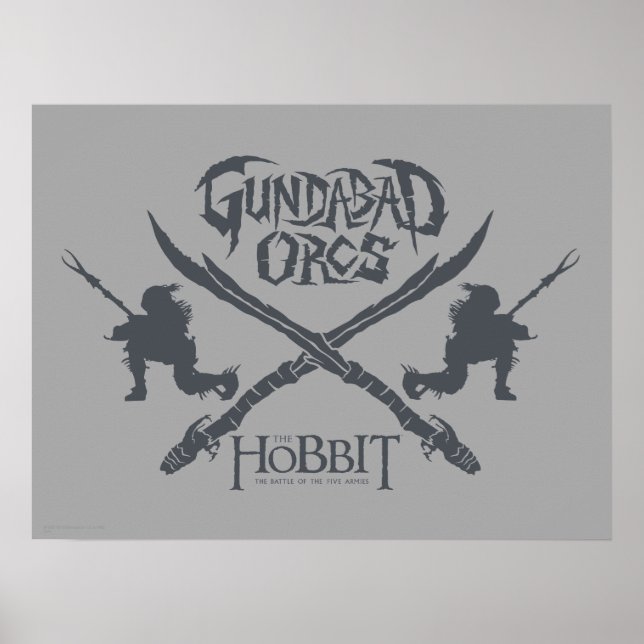Gundabad Orcs Movie Icon Poster (Front)
