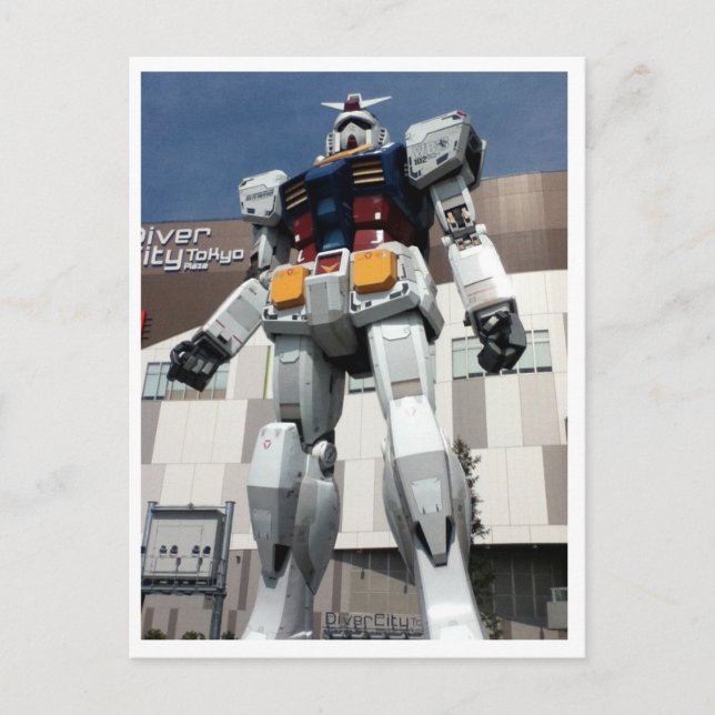 Gundam RX-78 Postcard (Front)