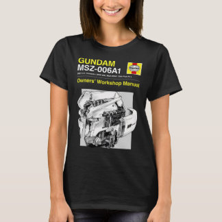 Gundam Zeta Plus - Owners_ Manual  T-Shirt