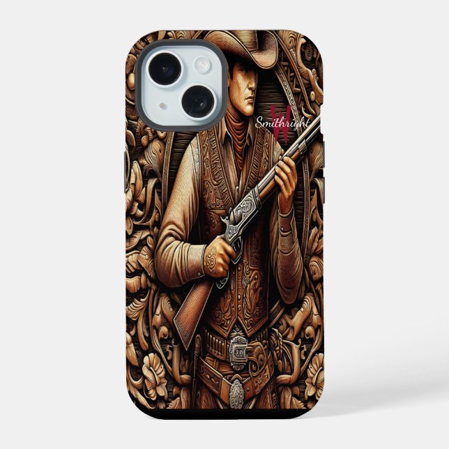 Gunfighters Legacy iPhone 15 Case (Back)