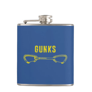 Gunks Climbing Quickdraw Hip Flask