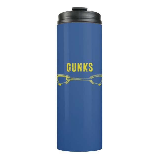 Gunks Climbing Quickdraw Thermal Tumbler (Front)