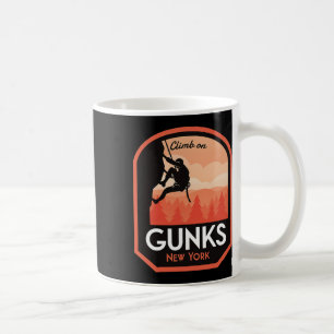 Gunks New York Rock Climbing Coffee Mug
