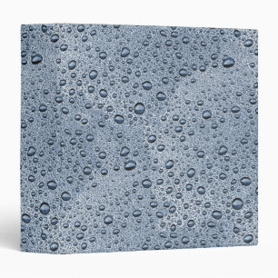 Gunmetal grey water droplets binder