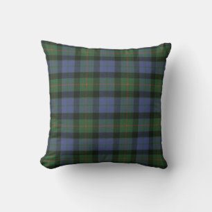 Gunn Ancient Original Scottish Tartan Throw Pillow