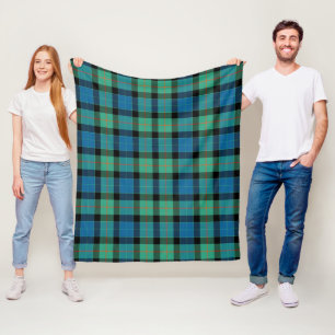 Gunn Ancient Plaid Fleece Blanket