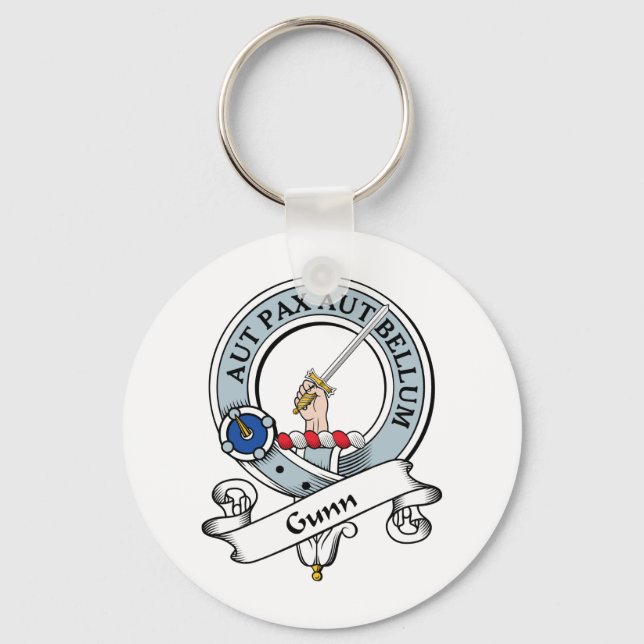 Gunn Clan Badge Keychain (Front)