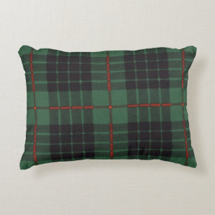 Gunn clan Plaid Scottish tartan Accent Pillow