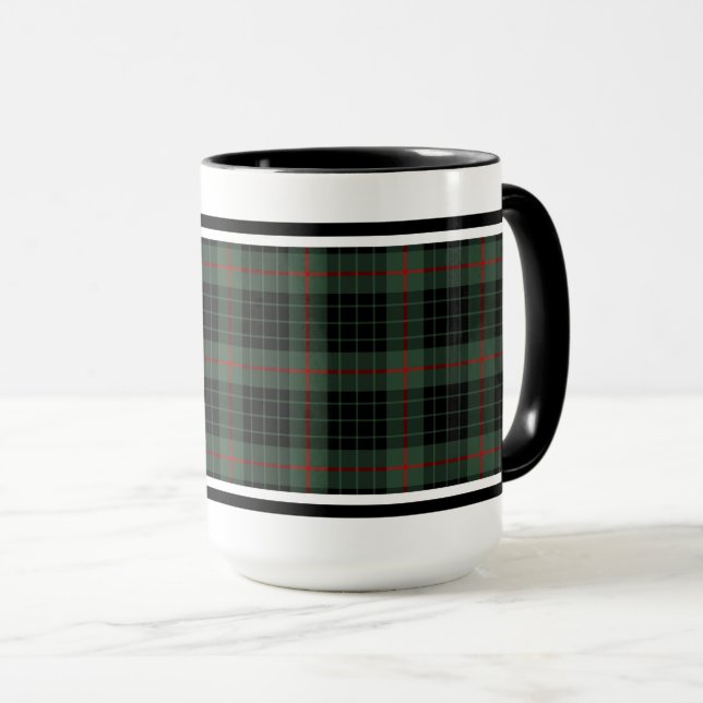 Gunn Clan Tartan Mug (Front Right)