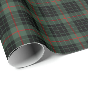 Gunn Clan Tartan Wrapping Paper