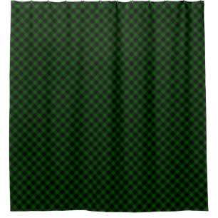 Gunn tartan green black plaid