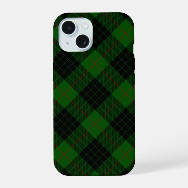 Gunn tartan vert noir plaid (Verso)