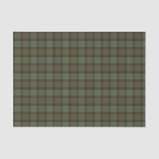 Gunn Weathered Original Scottish Tartan Tissue Paper (Front)