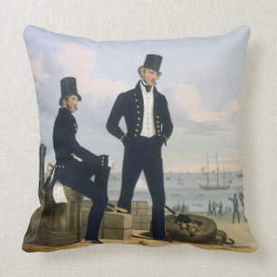 Gunners, Boatswains and Carpenters, plate 11 from Throw Pillow