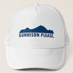 Gunnison Colorado Please Trucker Hat