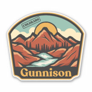 Gunnison, Colorado Sticker
