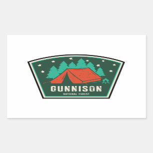 Gunnison National Forest Camping Sticker