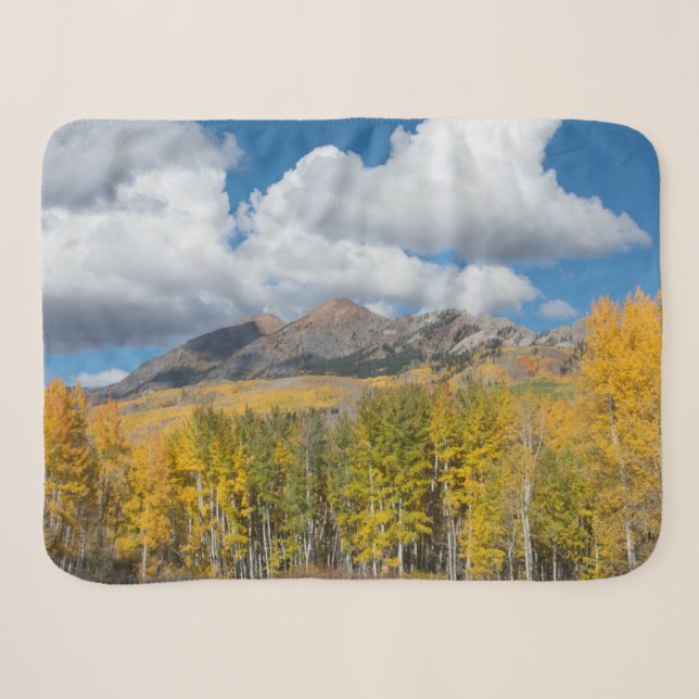 Gunnison National Forest, Colorado Sherpa Blanket (Front (Horizontal))