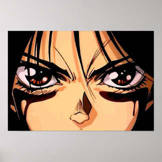 Gunnm  Gally  Alita Battle Angel Colour Poster