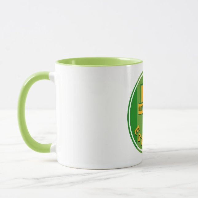 Gunns centenary mug (Left)